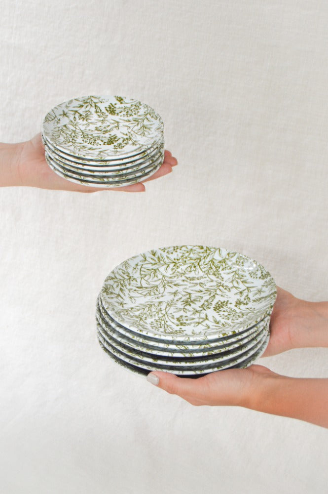 Platos MILAN verdes