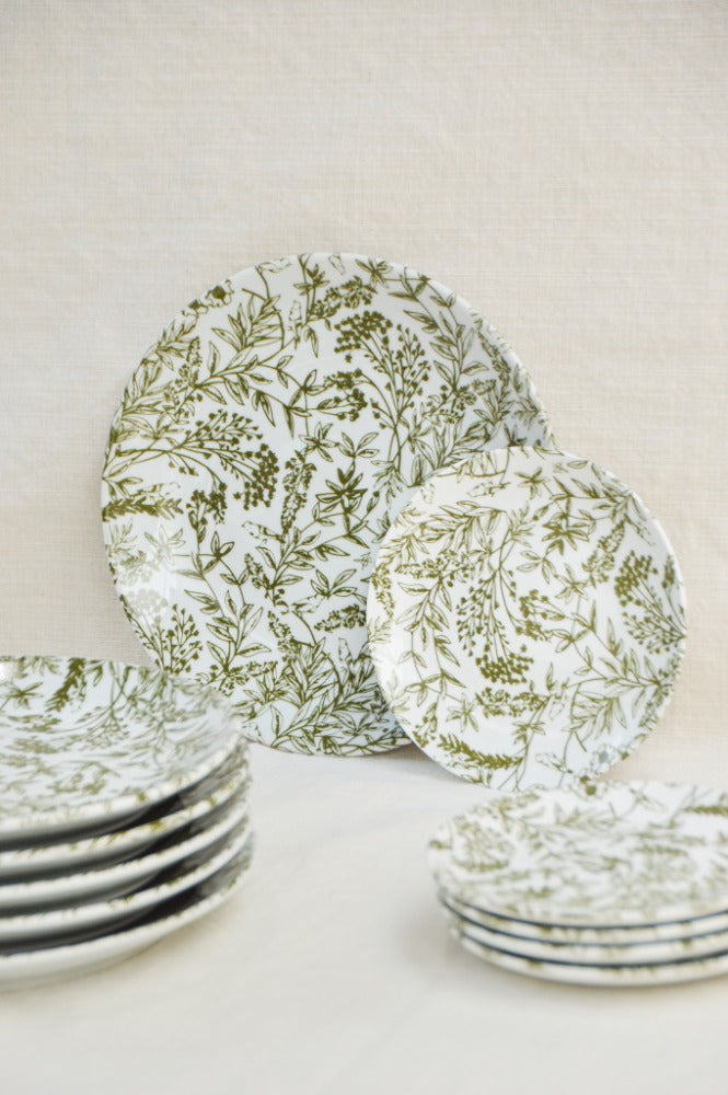 Platos MILAN verdes